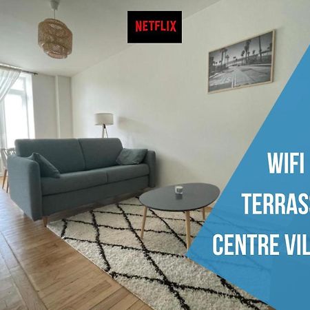Superbe T2 Neuf Centre Ville Wifi Terrasse Netflix Périgueux Esterno foto